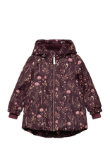 Minymo - Snow Jacket Aop - Slidinėjimo striukė - Burgundiška splava