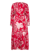 Marimekko - Rytmi Torstai - Iki kelių ir midi suknelės - Raudona