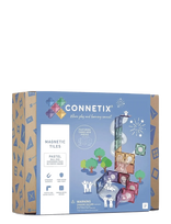 Connetix - Pastel Ball Run Expansion Pack 80 Pieces - Konstrukcijos rinkiniai - Marga / raštuota