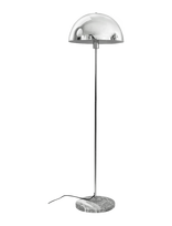 Dyberg Larsen - Stockholm Chrome/ Marble Floor Lamp - Toršeras - Sidabro
