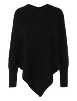 Kaffe - Kavinnie Poncho - Pončas - Juoda