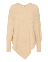 Kaffe - Kavinnie Poncho - Pončas - Smėlio