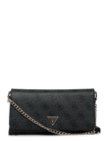 GUESS - Noelle Ii Xbody Flap Organizer - Rankinė per petį - Juoda