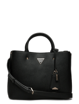 GUESS - Meridian Ii Girlfriend Satchel - Rankinė - Juoda
