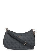GUESS - Noelle Ii Top Zip Shoulder Bag - Rankinė - Pilka