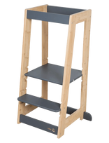 ROBA - Learning Tower Made Of Wood - Kėdės ir taburetės - Balta