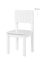 ROBA - Wooden Children's Chair - Kėdės ir taburetės - Balta