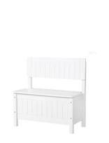 ROBA - Wooden Combination Children's Chest And Bench - Sandėliavimo baldas - Balta
