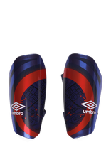 Umbro - Neo Pro Tecta Ii Guard Strap - Sportinės blauzdų rankovė - Mėlyna