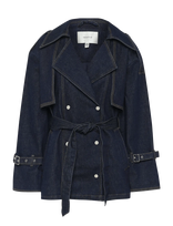 Gestuz - Gzsummer Trenchcoat - Lietpaltis - Tamsiai mėlyna