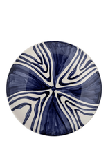 Bloomingville - Shama Plate - Vakarienės lėkštės - Tamsiai mėlyna