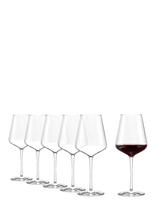 Stölzle Lausitz - Wine Glass Bordeaux Symphony 64,5Cl. 6 Pieces - Raudonojo vyno taurės - Nude