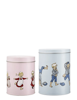 Muurla - Emil Tin Jar Set Of 2 Emil And Ida - Virtuvės stiklainis - Marga / raštuota