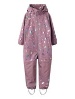 Name It - Nmfalfa08 Softshell Suit Foil 1Fo Noos - Minkštas kombinezonas - Rožinė