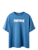 Name It - Nkmjunior Fortnite Nreg Ss Top Bfu - Marškinėliai trumpomis rankovėmis - Mėlyna