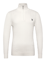 U.S. Polo Assn. - Romeo Reg Cab Hz Uspa M Knit - Golfo kelnės - Balta