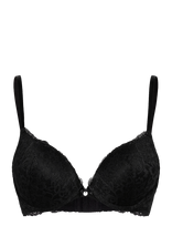 Hunkemöller - Marine Padded Push-Up Underwired Bra - Liemenėlė su lankeliu - Juoda