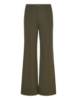Minus - Msmarcia Wide Leg Pant - Plačios kelnės - Chaki spalva