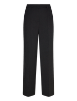 Minus - Mslivina Straight Leg Pant - Tiesaus kirpimo džinsai - Juoda