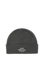 Mads Nørgaard - Isak Ambas Logo Beanie - Kepurė - Pilka