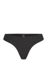 Weekday - V-Shaped Ribbed Bikini Thong - Stringai - Juoda