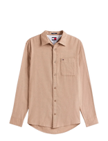 Tommy Jeans - Tjm Reg Flannel Shirt Ext - Flaneliniai marškiniai - Ruda