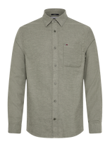 Tommy Jeans - Tjm Reg Flannel Shirt Ext - Flaneliniai marškiniai - Chaki spalva