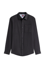 Tommy Jeans - Tjm Reg Flannel Shirt Ext - Flaneliniai marškiniai - Pilka