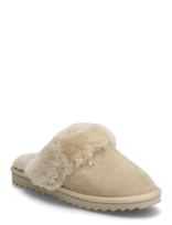 Tommy Hilfiger - Th Shearling House Shoe - Šlepetės - Smėlio