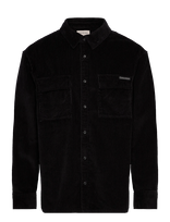 Calvin Klein Jeans - Ls Corduroy Pocket Relaxed Shirt - Velvetiniai marškiniai - Juoda