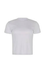 Calvin Klein - Ss Supima Crewneck - Marškinėliai trumpomis rankovėmis - Balta