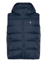 Calvin Klein Jeans - Svls Nylon Zip Off Hood Down Puf - Liemenė - Tamsiai mėlyna