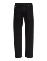 Calvin Klein - Slim Straight Jaguar Black Jean - Įprasto kirpimo džinsai - Juoda