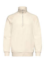 Lindbergh - Half Zip Raglan Sweatshirt - Megztinis su užtrauktuku - Kreminė spalva