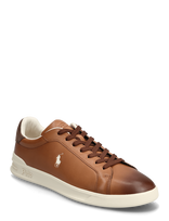 Polo Ralph Lauren - Dress Calf-Hrt Crt Ii-Sk-Ltl - Žemakulniai sportbačiai - Ruda