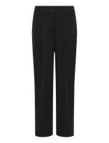 Lauren Ralph Lauren - Pleated Stretch Jersey Wide-Leg Pant - Plačios kelnės - Juoda
