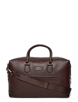 Polo Ralph Lauren - Pebble Leather-Duffle-Dfl-Lrg - Sportinis krepšys - Ruda
