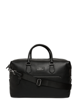 Polo Ralph Lauren - Pebble Leather-Duffle-Dfl-Lrg - Sportinis krepšys - Juoda