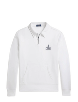Polo Ralph Lauren - Logo Fleece Collared Sweatshirt - Megztinis su užtrauktuku - Balta