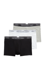 Polo Ralph Lauren - Classic Stretch Cotton Trunk 3-Pack - Bokseriai - Juoda