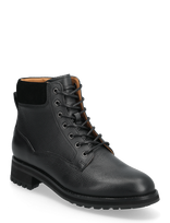 Polo Ralph Lauren - Bryson Mid Leather Field Boot - Suvarstomi batai - Juoda