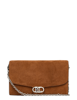 Lauren Ralph Lauren - Suede Medium Adair Crossbody - Rankinė per petį - Ruda