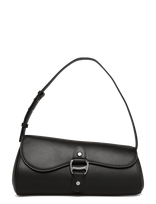 Lauren Ralph Lauren - Leather Medium Tasha East-West Bag - Rankinė - Juoda