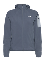 The North Face - W Tek Approach Futurefleece Hooded Jacke - Sportinė lauko striukė - Pilka