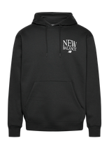 New Balance - Reimagined Fleece Hoodie - Sportinis džemperis su gobtuvu - Juoda