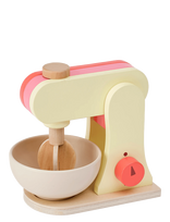 Kid's Concept - Stand Mixer Yellow Kid's Hub - Žaislinės virtuvės aksesuarai - Marga / raštuota