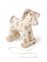 Kid's Concept - Pull Along Horse Dotty Aiden - Traukiamas žaislas - Kreminė spalva