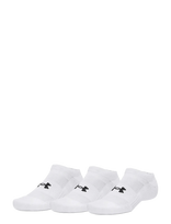 Under Armour - Ua Performance Cotton 3Pk Ns - Sportinės kojinės - Balta