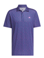 Adidas Golf - Ult Msh Cl Prt2 - Sportiniai trumparankoviai polo marškinėliai - Mėlyna