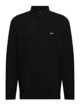 Armani Exchange - Polo Shirt - Marškinėliai ilgomis rankovėmis - Juoda
